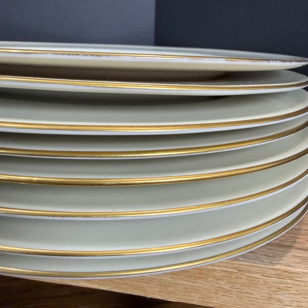 Theodore Haviland Gramercy Plates Set of 4 8.25